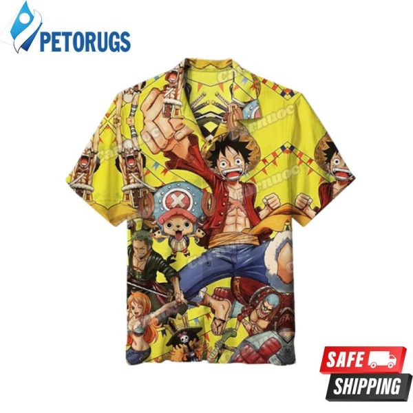 One Piece 3D Hawaiian Shirt Hawaiian Shirt