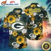 Packers Monochrome Elegance Men’s Hawaiian Shirt