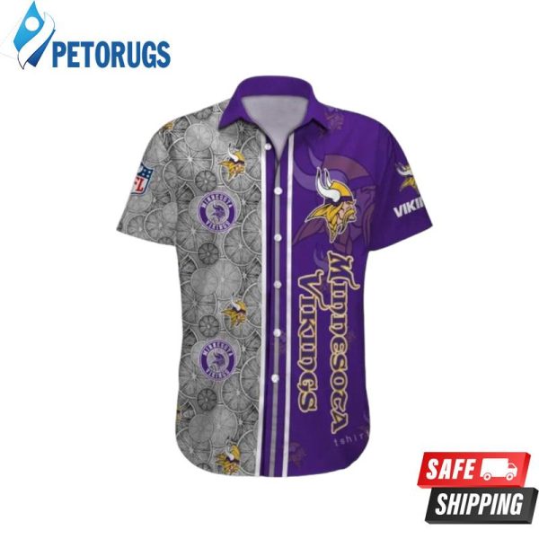 Personalized Minnesota Vikings Hawaiian Shirt