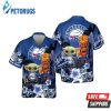 Philadelphia 76Ers Baby Yoda National Basketball 3D Hawaiian Shirt
