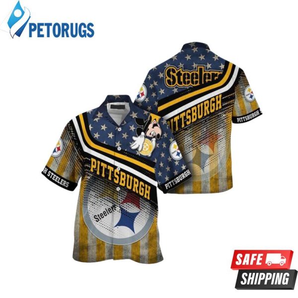Pittsburgh Steelers NFL Mickey Mouse Hawaiian Shirt