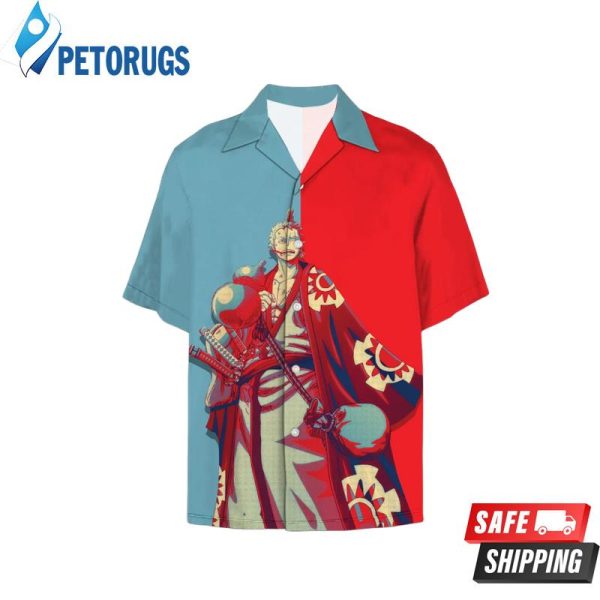 Roronoa Zoro Jersey One Piece Hawaiian Shirt