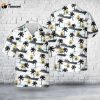 Royal Navy HMS Edinburgh (D97) Hawaiian Shirt Gift for Dad Father Days