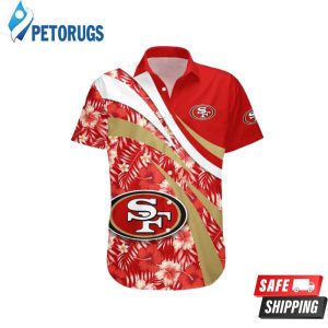 San Francisco 49Ers Hibiscus Sport Style NFL Hawaiian Shirt