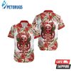 San Francisco 49Ers NFL Skull Summer Aloha Hawaiian Shirt