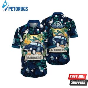 Seattle Mariners MLB Beer Gardenstime Aloha Hawaiian Shirt