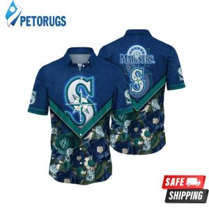 Seattle Mariners MLB Custom Evening Strolls Aloha Hawaiian Shirt