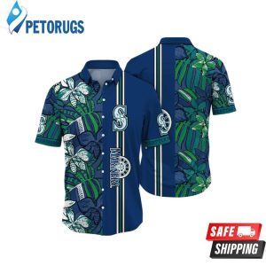 Seattle Mariners MLB Ice Cold Drinks Aloha Hawaiian Shirt