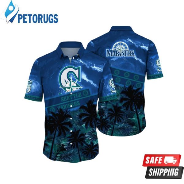 Seattle Mariners MLB Seashore Aloha Hawaiian Shirt