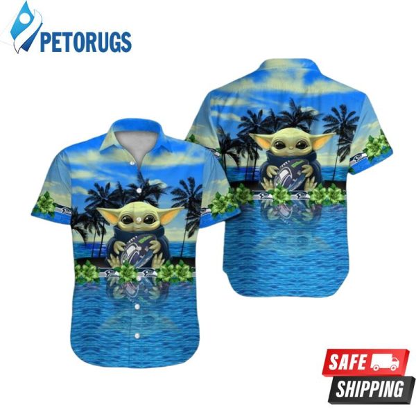 Seattle Seahawks Baby Yoga Summer Beach Hawaiian Shirt