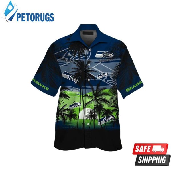 Seattle Seahawks Coconut Summer Aloha Short Beach Hawaiian Shirt