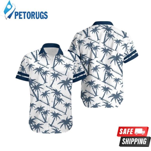 Seattle Seahawks Coconut Tree NFL Hawaiian Shirt