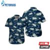 Seattle Seahawks Flower Summer Aloha Short SLeeve Hawaiian Shirt