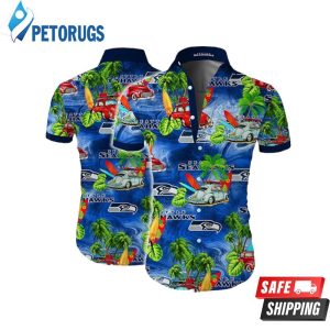 Seattle Seahawks NFL Aloha Beach Hawaiian Shirt