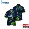 Seattle Seahawks NFL Custom Golden Hour Aloha Hawaiian Shirt