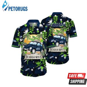 Seattle Seahawks NFL Music Festivalstime Aloha Hawaiian Shirt