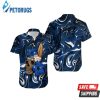Seattle Seahawks Skull And Hibiscus Flower NFL Hawaiian Shirt