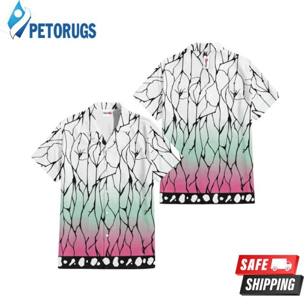 Shinobu Custom Anime Hawaiian Shirt