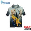 Spiderman Button Hawaiian Shirt
