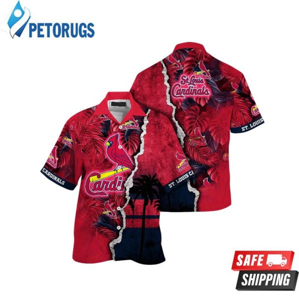 St. Louis Cardinals MLB Custom Sunbathe Aloha Hawaiian Shirt