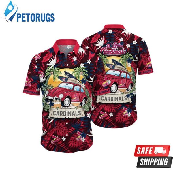 St. Louis Cardinals MLB Strollstime Aloha Summer Beach Hawaiian Shirt
