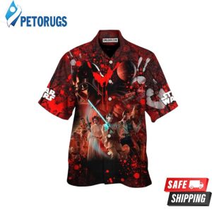 Star Wars Horror Blood Scary Hawaiian Shirt