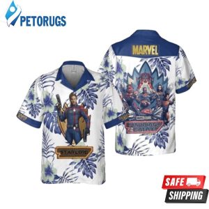 Star lord Guardians Of The Galaxy Hawaiian Shirt