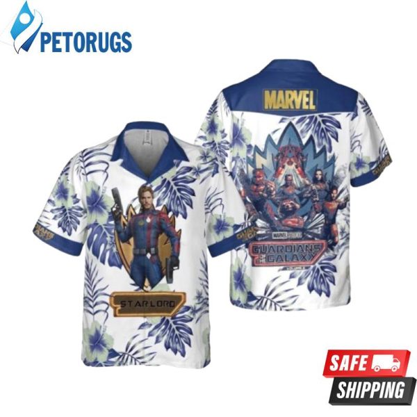 Star lord Guardians Of The Galaxy Hawaiian Shirt