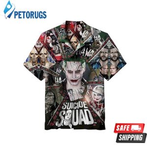 Suicide Squad Joker Ha Ha ha Hawaiian Shirt