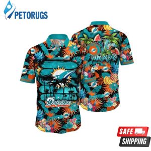 Summer Aloha NFL Miami Dolphins Hawaiian Shirt