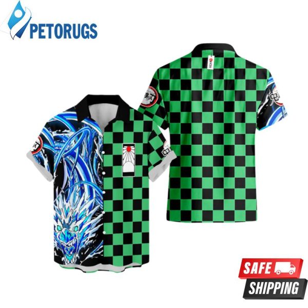 Tanjiro Water Breathing Custom Anime Hawaiian Shirt