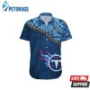 Tennessee Titans Grunge Polynesian Tattoo Hawaiian Shirt