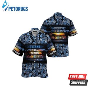 Tennessee Titans NFL Summer Floral Pattern Hawaiian Shirt