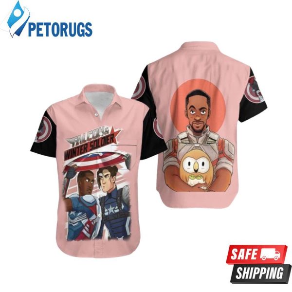 The Falcon And The Winter Soldier Marvel Hawaiian Shirt