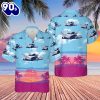 US Navy A7E Corsair II Of VA 46 Clansmen Hawaiian Shirt