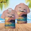 US Navy F-4J of VF-74 Hawaiian Shirt Gift for Dad Father Days