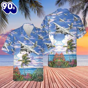 US Navy Grumman S 2 Tracker Of VS 37 Hawaiian Shirt