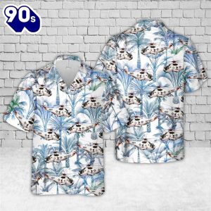 US Navy Sikorsky SH 3 Sea King Hawaiian Shirt