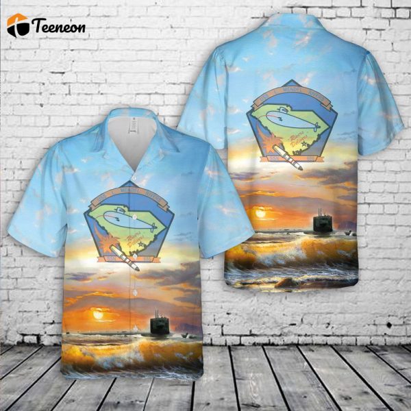 US Navy USS L. Mendel Rivers (SSN-686) Hawaiian Shirt Gift for Dad Father Days